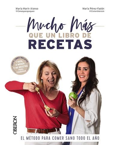 MUCHO MÁS QUE UN LIBRO DE RECETAS | 9788441548732 | MARÍN ALONSO, MARÍA/PERÉZ-FADÓN LLAMAZARES, MARÍA | Llibreria Aqualata | Comprar llibres en català i castellà online | Comprar llibres Igualada