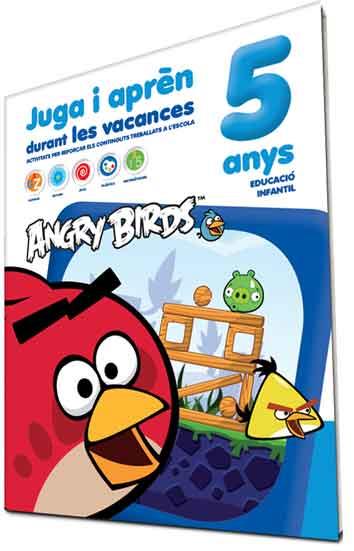 ANGRY BIRDS. JUGA I APREN A LES VACANCES 5 ANYS | 9788415372509 | AAVV | Llibreria Aqualata | Comprar llibres en català i castellà online | Comprar llibres Igualada