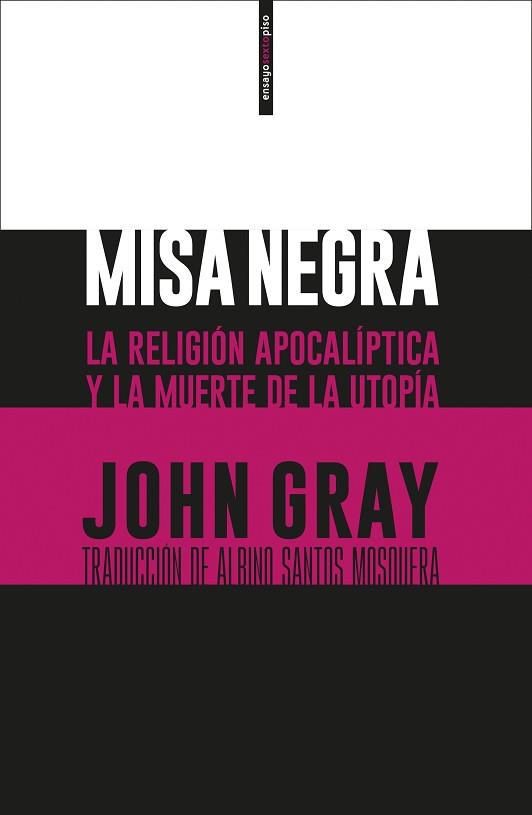 MISA NEGRA | 9788416677474 | GRAY, JOHN | Llibreria Aqualata | Comprar libros en catalán y castellano online | Comprar libros Igualada