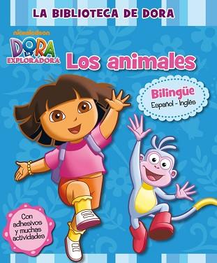 BIBLIOTECA DE DORA, LA.  LOS ANIMALES (DORA LA EXPLORADORA) | 9788448835804 | NICKELODEON | Llibreria Aqualata | Comprar libros en catalán y castellano online | Comprar libros Igualada