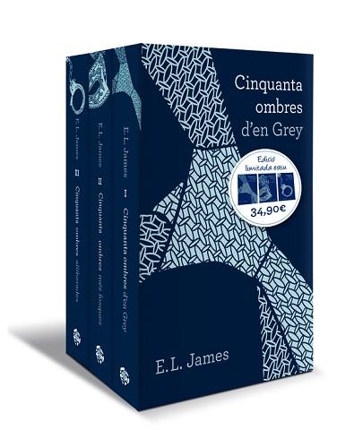 CINQUANTA OMBRES D´EN GREY PACK ESTIU | 9788401389214 | JAMES, E.L. | Llibreria Aqualata | Comprar libros en catalán y castellano online | Comprar libros Igualada