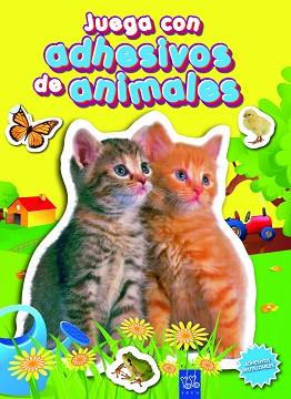 JUEGA CON ADHESIVOS DE ANIMALES (PORTADA TARONJA) | 9788408090090 | YOYO | Llibreria Aqualata | Comprar libros en catalán y castellano online | Comprar libros Igualada