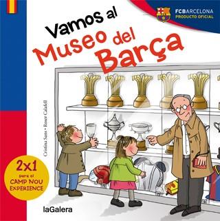 VAMOS AL MUSEO DEL BARÇA | 9788424655587 | SANS MESTRE, CRISTINA | Llibreria Aqualata | Comprar llibres en català i castellà online | Comprar llibres Igualada