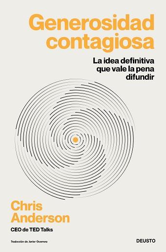 GENEROSIDAD CONTAGIOSA | 9788423437283 | ANDERSON, CHRIS | Llibreria Aqualata | Comprar llibres en català i castellà online | Comprar llibres Igualada