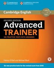 ADVANCED TRAINER SIX PRACTICE TESTS WITH ANSWERS WITH AUDIO 2ND EDITION | 9781107470279 | O'DELL,FELICITY / BLACK,MICHAEL | Llibreria Aqualata | Comprar libros en catalán y castellano online | Comprar libros Igualada