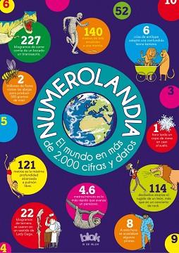 NUMEROLANDIA. EL MUNDO EN MÁS DE 2000 CIFRAS Y DATOS | 9788416075218 | MARTIN / GIFFORD / TAYLOR | Llibreria Aqualata | Comprar llibres en català i castellà online | Comprar llibres Igualada