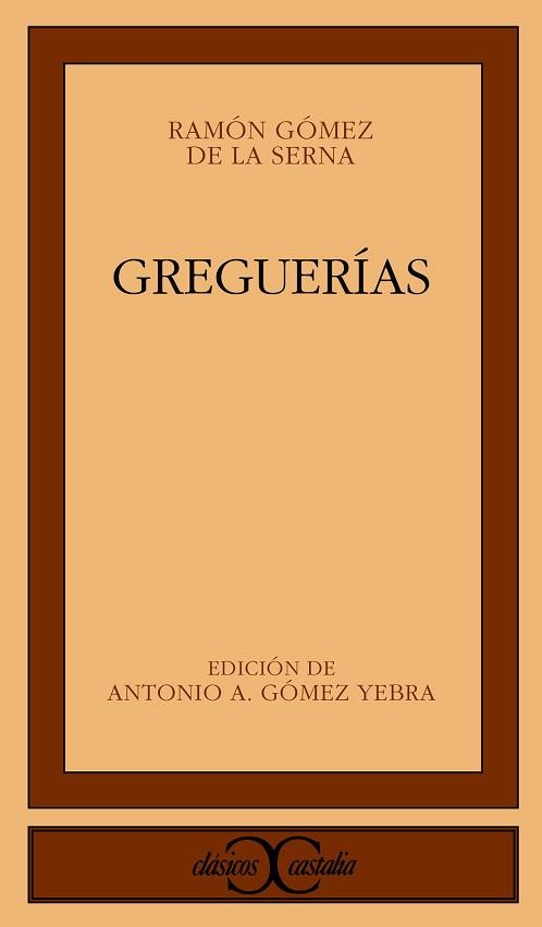 GREGUERIAS | 9788470396915 | GOMEZ DE LA SERNA, RAMON | Llibreria Aqualata | Comprar libros en catalán y castellano online | Comprar libros Igualada