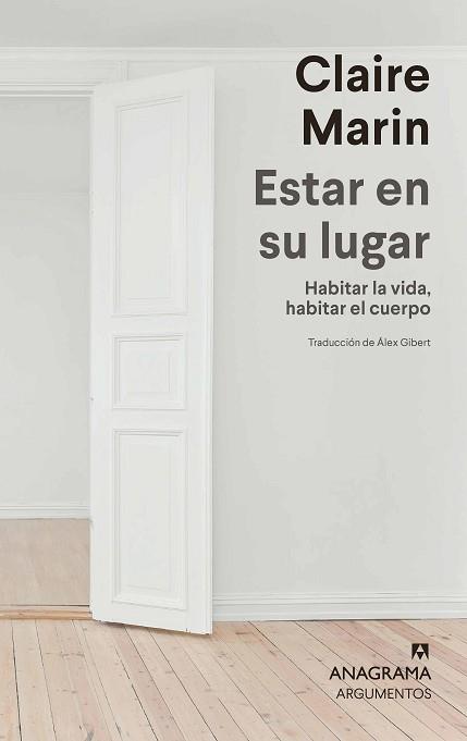 ESTAR EN SU LUGAR | 9788433927231 | MARIN, CLAIRE | Llibreria Aqualata | Comprar llibres en català i castellà online | Comprar llibres Igualada