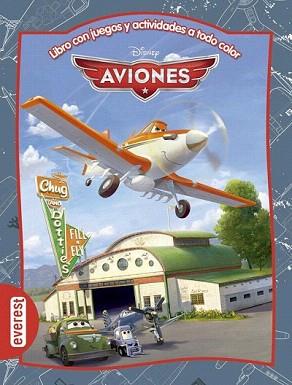 AVIONES. LIBRO CON JUEGOS Y ACTIVIDADES A TODO COLOR | 9788444169484 | WALT DISNEY COMPANY | Llibreria Aqualata | Comprar llibres en català i castellà online | Comprar llibres Igualada