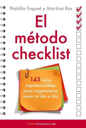 MÉTODO CHECKLIST, EL | 9788497546225 | FOGUET PLAZA, NATÀLIA / ROS SOLÉ, MARTINA  | Llibreria Aqualata | Comprar libros en catalán y castellano online | Comprar libros Igualada