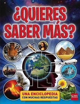 QUIERES SABER MAS? UNA ENCICLOPEDIA CON MUCHAS RESPUESTAS | 9788467555455 | Llibreria Aqualata | Comprar libros en catalán y castellano online | Comprar libros Igualada