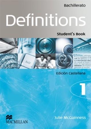 DEFINITIONS 1 STUDENT'S BOOK EDICION ESPAÑOLA | 9781405083669 | MCGUINNESS, J. | Llibreria Aqualata | Comprar llibres en català i castellà online | Comprar llibres Igualada