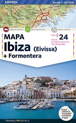 MAPA IBIZA + FORMENTERA ESC.1:65.000 | 9788484783251 | Llibreria Aqualata | Comprar llibres en català i castellà online | Comprar llibres Igualada