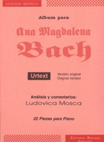 ALBUM PARA ANA MAGDALENA BACH (EDICIO URTEX) | BACH6 | BACH | Llibreria Aqualata | Comprar libros en catalán y castellano online | Comprar libros Igualada