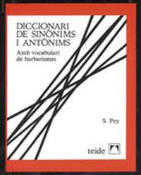 DICCIONARI DE SINONIMS I ANTONIMS | 9788430773299 | Pey Estrany, Santiago | Llibreria Aqualata | Comprar llibres en català i castellà online | Comprar llibres Igualada