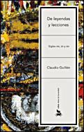 DE LEYENDAS Y LECCIONES (LETRAS DE HUMANIDAD) | 9788484328490 | GUILLEM, CLAUDIO | Llibreria Aqualata | Comprar libros en catalán y castellano online | Comprar libros Igualada