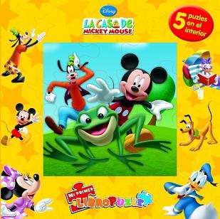 CASA DE MICKEY MOUSE (MI PRIMER LIBROPUZZLE) 5 PUZZES | 9788448830304 | DISNEY | Llibreria Aqualata | Comprar libros en catalán y castellano online | Comprar libros Igualada