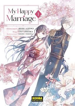 MY HAPPY MARRIAGE 1 | 9788467970326 | AGITOGI, AKUMI / KOHSAKA, RITO / TSUKIOKA, TSUKIHO | Llibreria Aqualata | Comprar llibres en català i castellà online | Comprar llibres Igualada