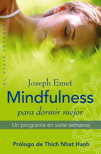 MINDFULNESS PARA DORMIR MEJOR | 9788497546638 | EMET, JOSEPH | Llibreria Aqualata | Comprar libros en catalán y castellano online | Comprar libros Igualada