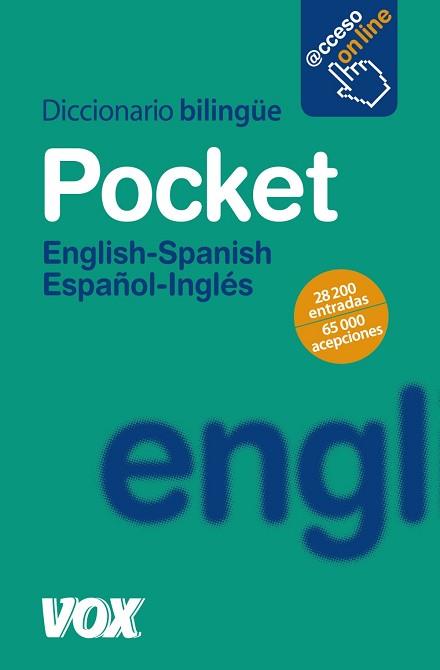 DICCIONARIO POCKET ENGLISH-SPANISH ESPAÑOL-INGLES | 9788471538505 | Llibreria Aqualata | Comprar llibres en català i castellà online | Comprar llibres Igualada