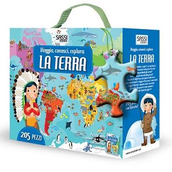 PUZZLE LA TIERRA. VIAJA, CONOCE Y EXPLORA | 9788868601560 | Llibreria Aqualata | Comprar llibres en català i castellà online | Comprar llibres Igualada