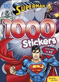 SUPERMAN. 1000 STICKERS | 9788408166023 | DC SUPERHÉROES | Llibreria Aqualata | Comprar llibres en català i castellà online | Comprar llibres Igualada