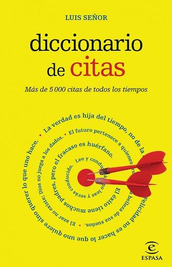 DICCIONARIO DE CITAS | 9788467007473 | SEÑOR GONZÁLEZ, LUIS | Llibreria Aqualata | Comprar libros en catalán y castellano online | Comprar libros Igualada