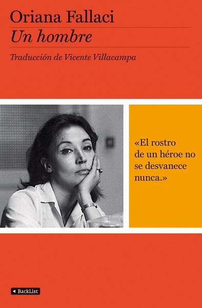 UN HOMBRE (BACKLIST) | 9788408094371 | FALLACI, ORIANA | Llibreria Aqualata | Comprar libros en catalán y castellano online | Comprar libros Igualada