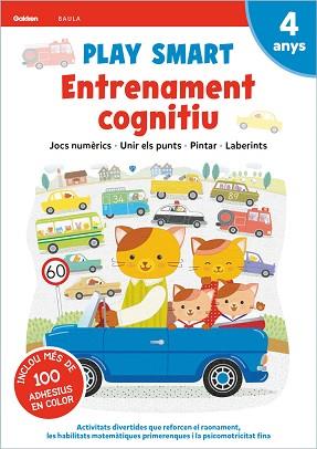 PLAY SMART ENTRENAMENT COGNITIU 4 ANYS | 9788447946686 | EQUIPO GAKKEN | Llibreria Aqualata | Comprar llibres en català i castellà online | Comprar llibres Igualada