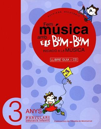 FEM MUSICA AMB ELS BUM-BUM 3 ANYS. LLIBRE GUIA + CD | 9788484156437 | DICOVSKIY, SYLVIANA | Llibreria Aqualata | Comprar llibres en català i castellà online | Comprar llibres Igualada