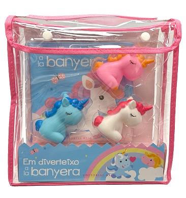 EM DIVERTEIXO A LA BANYERA. UNICORNS (LLIBRE DE BANY) | 9788419007537 | Llibreria Aqualata | Comprar llibres en català i castellà online | Comprar llibres Igualada