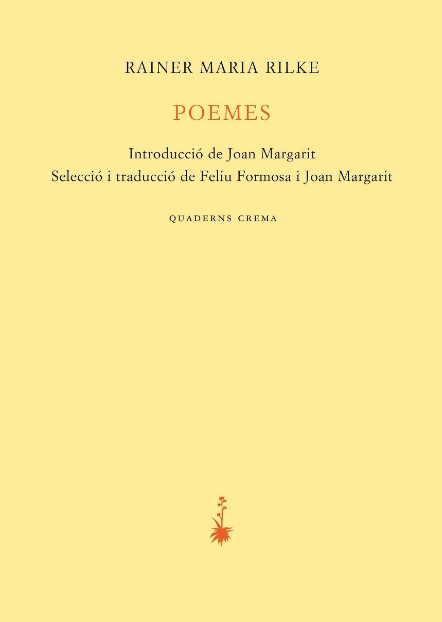 POEMES | 9788477276838 | RILKE, RAINER MARIA | Llibreria Aqualata | Comprar llibres en català i castellà online | Comprar llibres Igualada