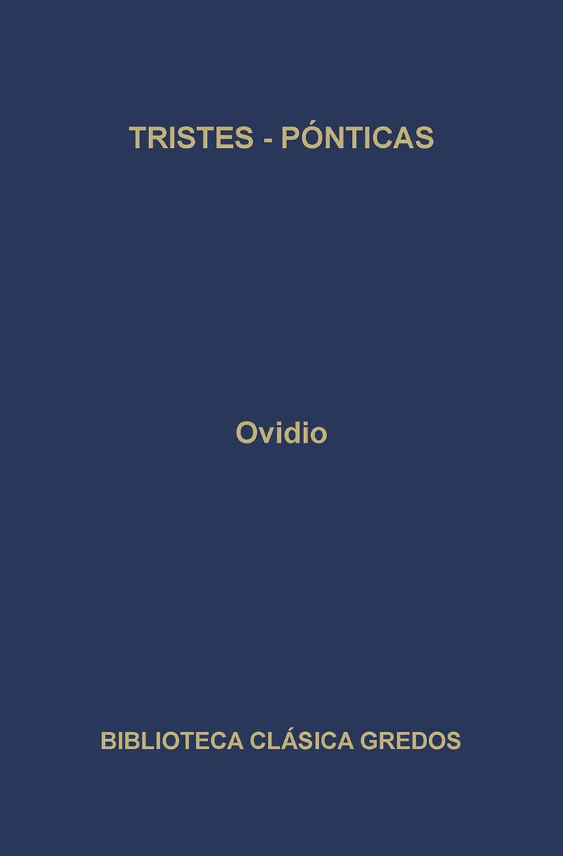 TRISTES ; PONTICAS | 9788424914851 | OVIDIO NASON, PUBLIO | Llibreria Aqualata | Comprar llibres en català i castellà online | Comprar llibres Igualada