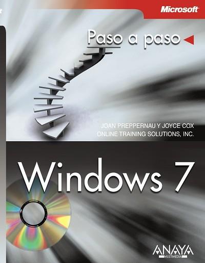 WINDOWS 7 (PASO A PASO) | 9788441526815 | AAVV | Llibreria Aqualata | Comprar llibres en català i castellà online | Comprar llibres Igualada