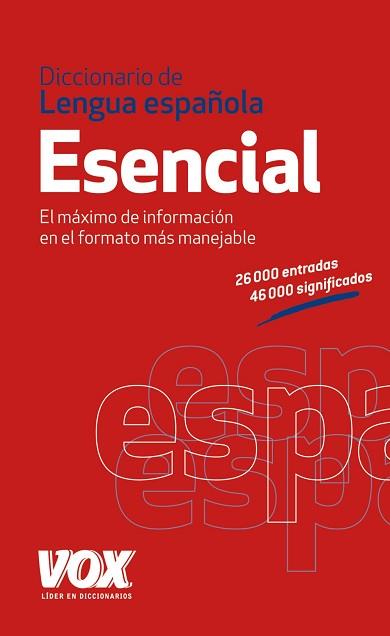 DICCIONARIO DE LA LENGUA ESPAÑOLA ESENCIAL | 9788499740331 | Llibreria Aqualata | Comprar llibres en català i castellà online | Comprar llibres Igualada