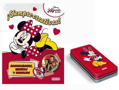 SIEMPRE CREATIVAS (MINNIE & YOU. ) | 9788444169965 | WALT DISNEY COMPANY | Llibreria Aqualata | Comprar llibres en català i castellà online | Comprar llibres Igualada