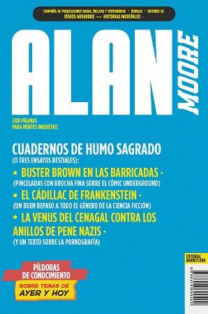CUADERNOS DE HUMO SAGRADO | 9788418690402 | MOORE, ALAN | Llibreria Aqualata | Comprar libros en catalán y castellano online | Comprar libros Igualada