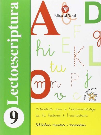 LECTOESCRIPTURA 9 | 9788478876501 | AA.VV. | Llibreria Aqualata | Comprar llibres en català i castellà online | Comprar llibres Igualada