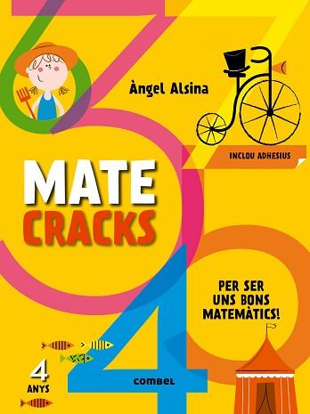 MATECRACKS PER SER UN BON MATEMÀTIC 4 ANYS | 9788498259728 | ALSINA, ÀNGEL | Llibreria Aqualata | Comprar llibres en català i castellà online | Comprar llibres Igualada