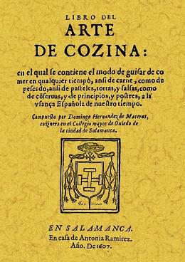 LIBRO DEL ARTE DE COZINA | 9788497611329 | HERNANDEZ DE MACERAS | Llibreria Aqualata | Comprar llibres en català i castellà online | Comprar llibres Igualada