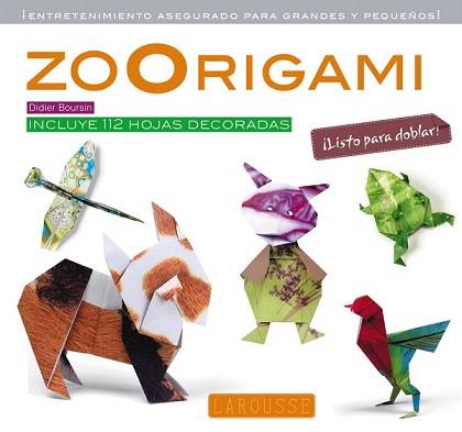 ZOORIGAMI | 9788415785705 | BOURSIN, DIDIER | Llibreria Aqualata | Comprar libros en catalán y castellano online | Comprar libros Igualada