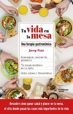 TU VIDA EN LA MESA | 9788418927362 | PONT, JOSEP | Llibreria Aqualata | Comprar llibres en català i castellà online | Comprar llibres Igualada