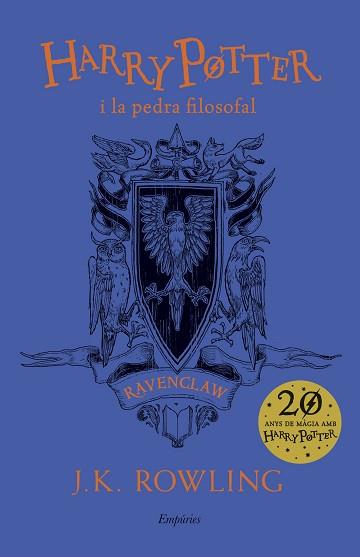 HARRY POTTER I LA PEDRA FILOSOFAL (RAVENCLAW) | 9788417016692 | ROWLING, J.K. | Llibreria Aqualata | Comprar libros en catalán y castellano online | Comprar libros Igualada