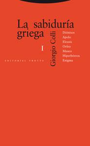 SABIDURIA GRIEGA,LA | 9788481640342 | COLLI,GIORGIO | Llibreria Aqualata | Comprar llibres en català i castellà online | Comprar llibres Igualada