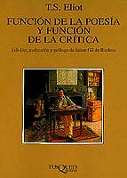 FUNCION DE LA POESIA Y FUNCION DE LA CRITICA (MARGINALES 175 | 9788483106235 | ELIOT, T.S | Llibreria Aqualata | Comprar llibres en català i castellà online | Comprar llibres Igualada