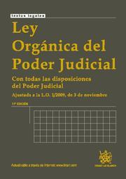 LEY ORGANICA DEL PODER JUDICIAL (TEXTOS LEGALES) ED. 2009 | 9788498766950 | JUAN MONTERO AROCA/JOSÉ FLORS MATÍES | Llibreria Aqualata | Comprar llibres en català i castellà online | Comprar llibres Igualada