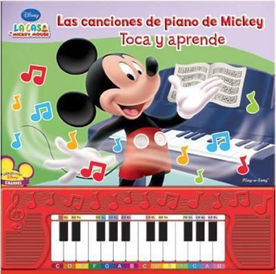 MICKEY MOUSE. CANCIONES DE PIANO DE MICKEY -TOCA Y APRENDE | 9781450816168 | Llibreria Aqualata | Comprar llibres en català i castellà online | Comprar llibres Igualada