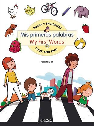 MIS PRIMERAS PALABRAS / MY FIRST WORDS | 9788469836248 | DÍAZ, ALBERTO | Llibreria Aqualata | Comprar llibres en català i castellà online | Comprar llibres Igualada