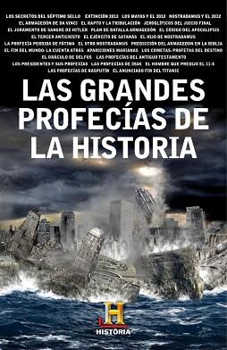 GRANDES PROFECIAS DE LA HISTORIA, LAS | 9788401390852 | CANAL HISTORIA | Llibreria Aqualata | Comprar libros en catalán y castellano online | Comprar libros Igualada