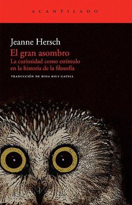 GRAN ASOMBRO, EL (ACANTILADO 213) | 9788492649778 | HERSCH, JEANNE | Llibreria Aqualata | Comprar llibres en català i castellà online | Comprar llibres Igualada